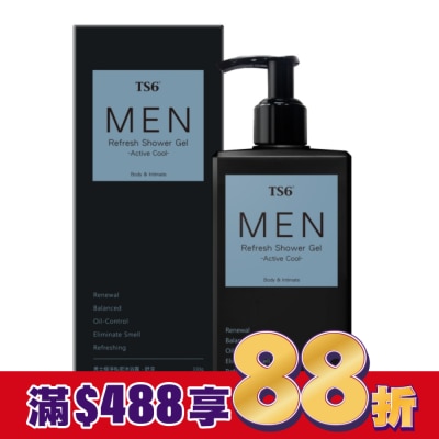 TS6 TS6男士極淨私密沐浴露(舒涼)330g