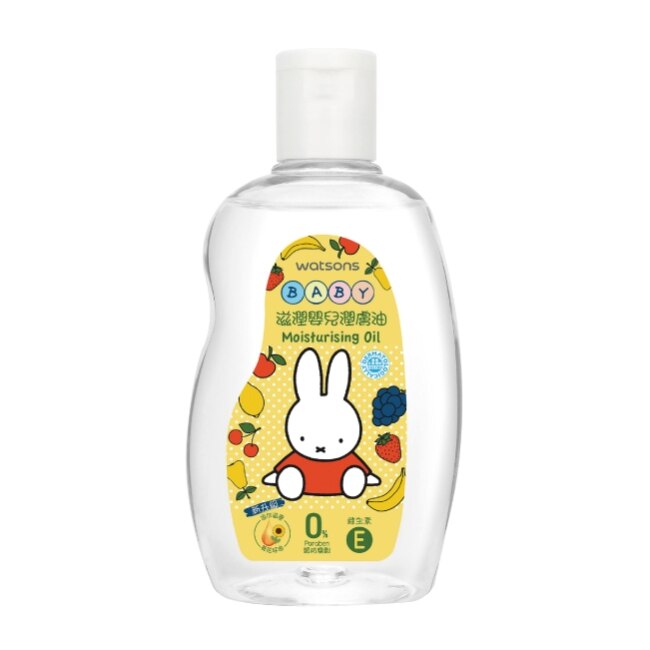 屈臣氏滋潤嬰兒潤膚油250ml(Miffy)