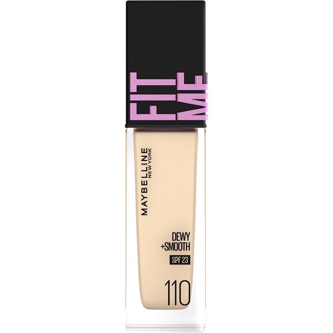 Maybelline 媚比琳 媚比琳 Fit Me 水光奇蹟粉底液 Spf30 Pa+++ 110 30ml #小粉瓶