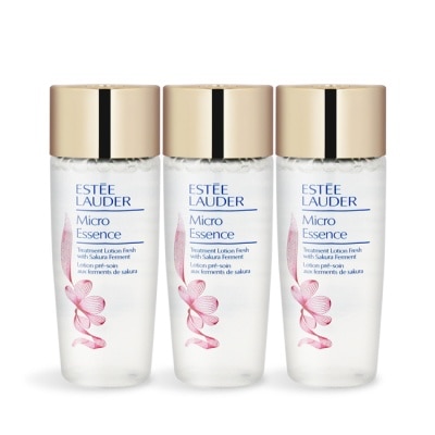 ESTEE LAUDER 雅詩蘭黛 ESTEE LAUDER 雅詩蘭黛 微分子肌底原生露櫻花輕盈版(30ml)X3 新版-專櫃公司貨