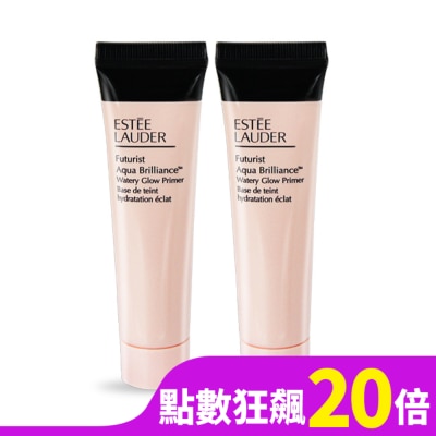 ESTEE LAUDER 雅詩蘭黛 ESTEE LAUDER 雅詩蘭黛 粉保濕水啵啵妝前精華(15ml)X2-專櫃公司貨