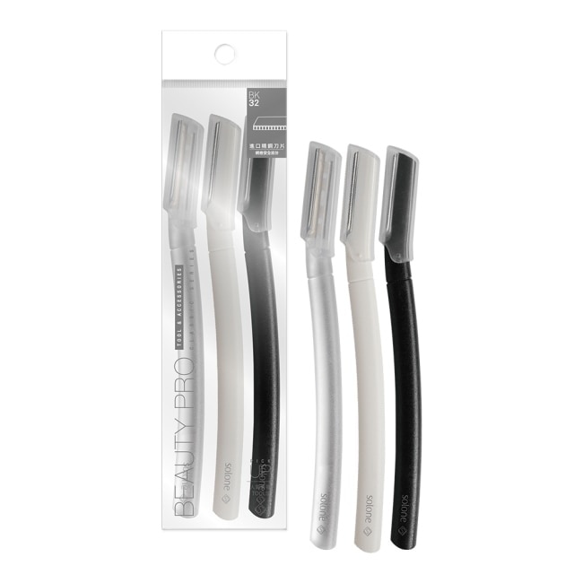 Solone立體防護修眉刀/BK32