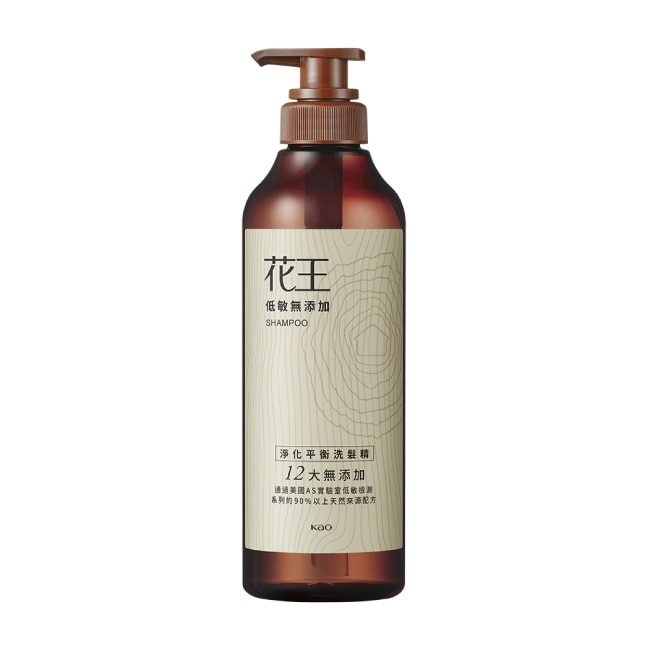 花王低敏無添加淨化平衡洗髮精500ml image