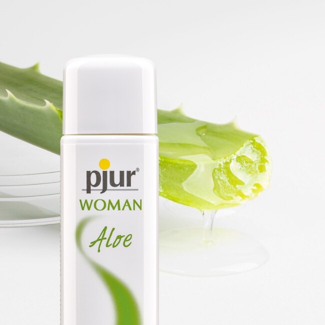 德國pjur 碧宜潤 Woman Aloe 蘆薈滋養保濕水性潤滑液-30ml