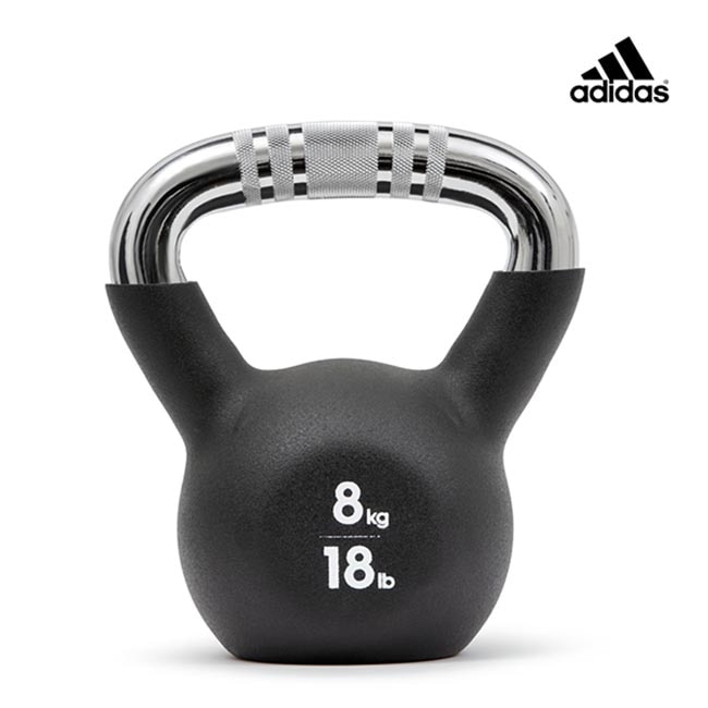 Adidas-健身鑄鐵壺鈴(8Kg/18LB)