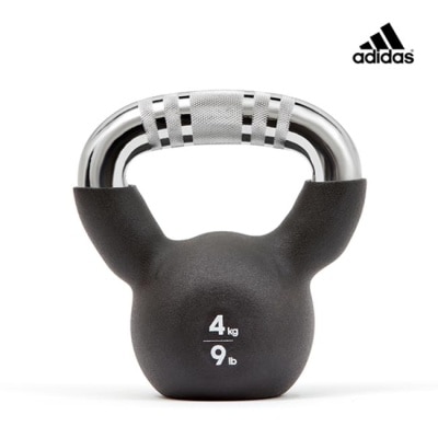 Adidas運動配件 Adidas-健身鑄鐵壺鈴(4Kg/9LB)