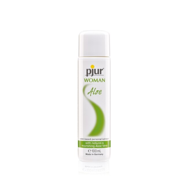 德國pjur 碧宜潤 Woman Aloe 蘆薈滋養保濕水性潤滑液-100ml