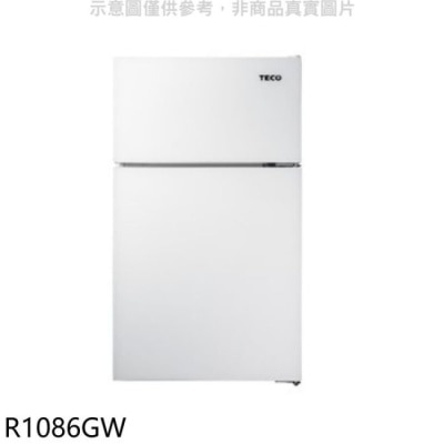 TECO 東元【R1086GW】86公升復古式雙門冰箱