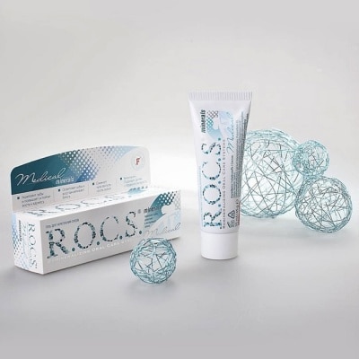ROCS R.O.C.S.再礦化修護琺瑯質凝膠晚安面膜-甜薄荷45g