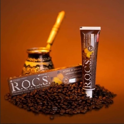 ROCS R.O.C.S. 高品質天然精油牙膏菸茶垢去除 60ml/74g