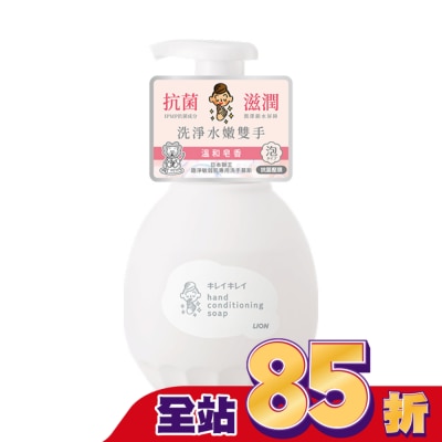 LION 獅王 日本獅王趣淨敏弱肌專用洗手慕斯450ml