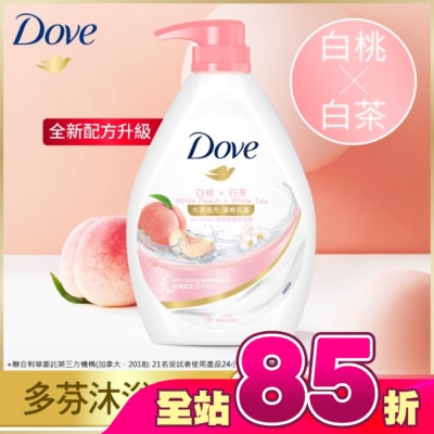 Dove 多芬 - 多芬桃悅水透沐浴露900G ( 2023)