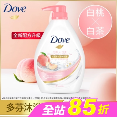 Dove 多芬 - 多芬桃悅水透沐浴露900G ( 2023)