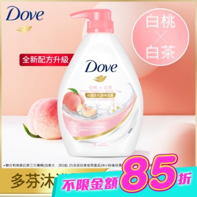 Dove 多芬 - 多芬桃悅水透沐浴露900G ( 2023) image