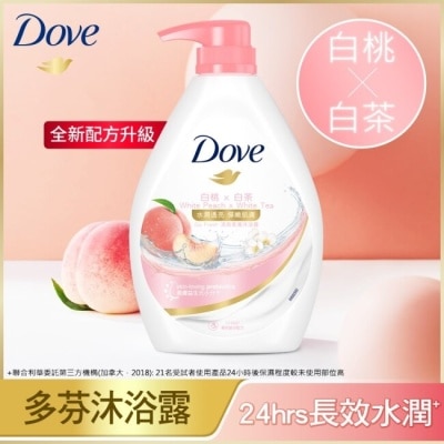 DOVE 多芬桃悅水透沐浴露900G ( 2023)