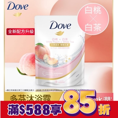 Dove 多芬 多芬桃悅水透沐浴露 補充包  580G( 2023)