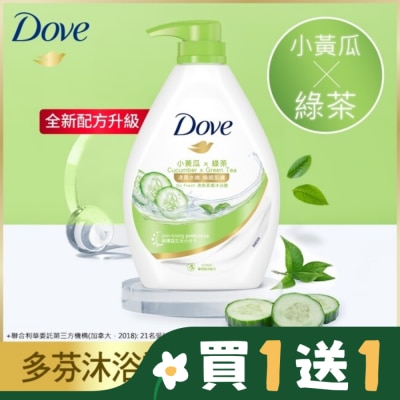 Dove 多芬 多芬清爽水嫩沐浴露  900G( 2023)