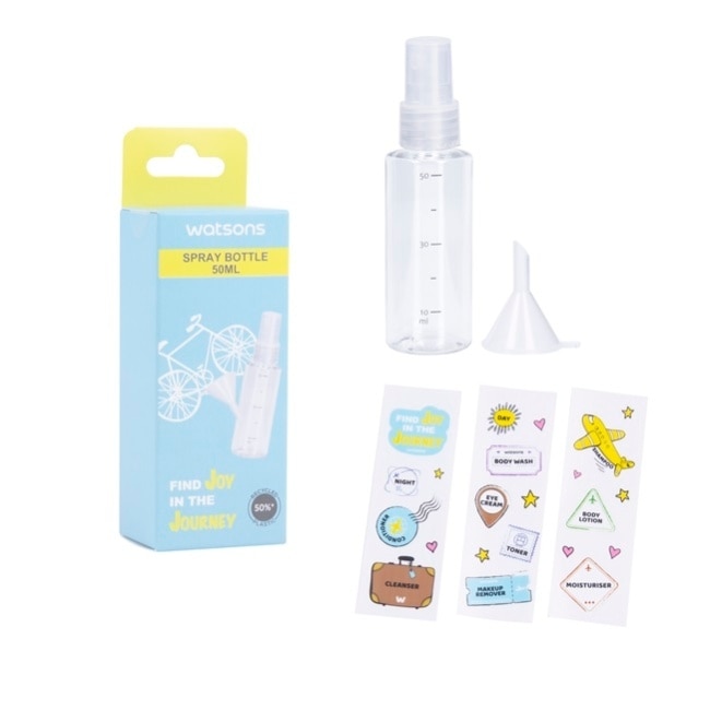 屈臣氏化妝噴瓶50ml 1入(附漏斗) image