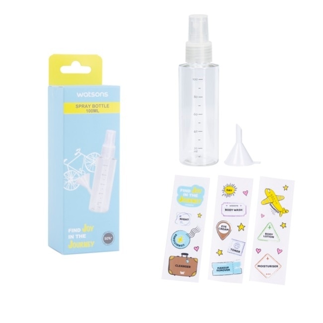屈臣氏化妝噴瓶100ml 1入(附漏斗) image