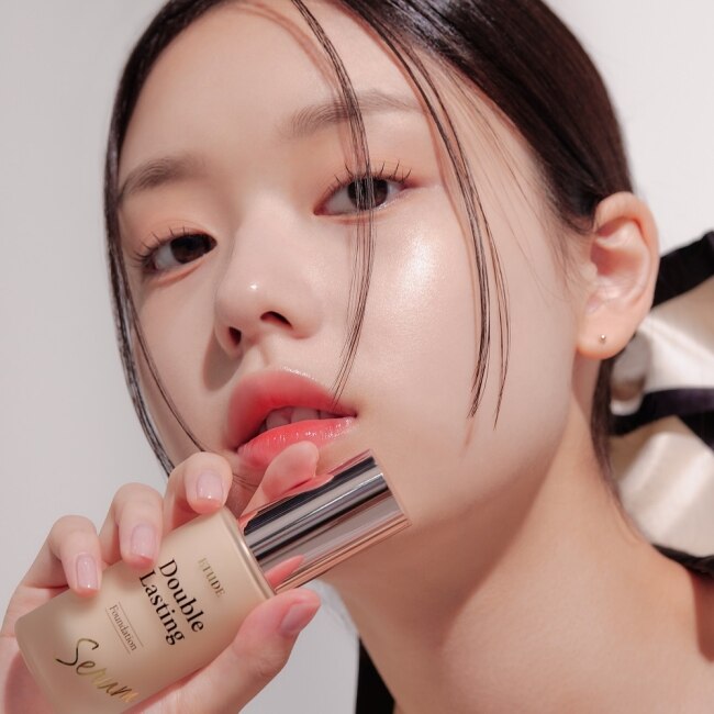 ETUDE長效待肌光澤透顏精華粉底21N1 30g