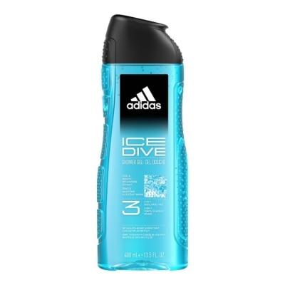 愛迪達 adidas 愛迪達男性三合一潔顏洗髮沐浴露(超越沁涼) 400ml