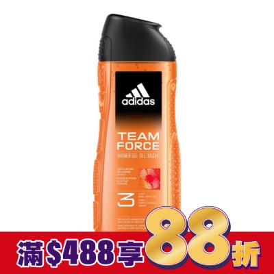 愛迪達 adidas 愛迪達男性三合一潔顏洗髮沐浴露(超越魅力) 400ml