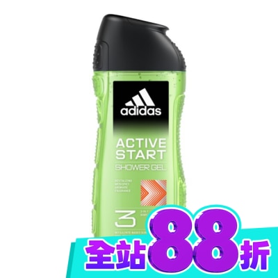 愛迪達 adidas 愛迪達男性三合一潔顏洗髮沐浴露(能量激活) 250ml image