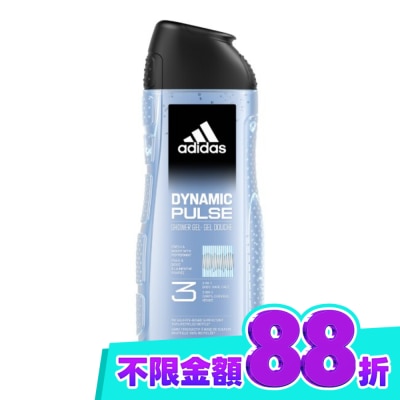 愛迪達 adidas 愛迪達男性三合一潔顏洗髮沐浴露(超越活力) 400ml image
