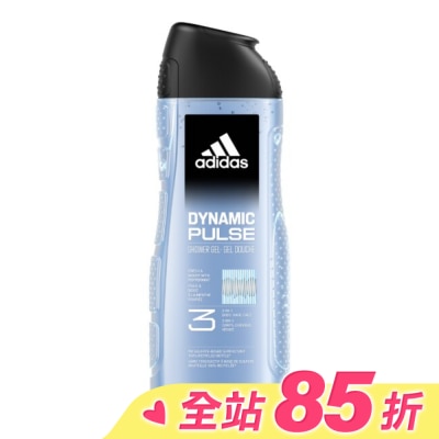 愛迪達 adidas 愛迪達男性三合一潔顏洗髮沐浴露(超越活力) 400ml