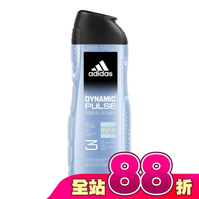 愛迪達 adidas - 愛迪達男性三合一潔顏洗髮沐浴露(超越活力) 400ml