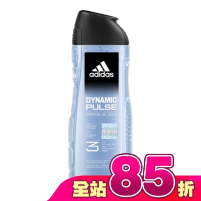 愛迪達 adidas - 愛迪達男性三合一潔顏洗髮沐浴露(超越活力) 400ml