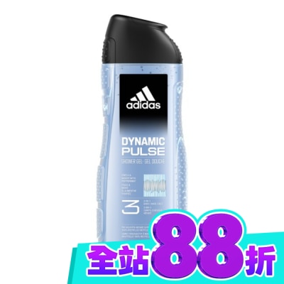愛迪達 adidas 愛迪達男性三合一潔顏洗髮沐浴露(超越活力) 400ml image