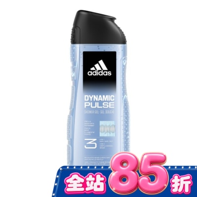 愛迪達 adidas - 愛迪達男性三合一潔顏洗髮沐浴露(超越活力) 400ml image