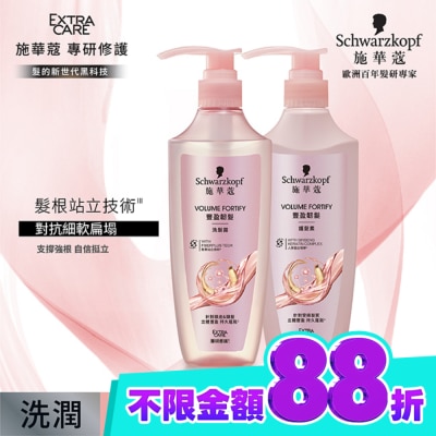 Schwarzkopf施華蔻 施華蔻豐盈韌髮護髮素400ml image