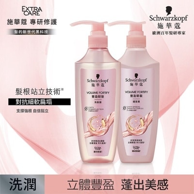 Schwarzkopf施華蔻 施華蔻豐盈韌髮護髮素400ml