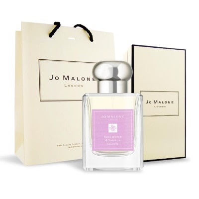 JOMALONE - Jo Malone 玫瑰水與香草限定版香水(50ml)-限量[附禮盒+提袋]-國際航空版