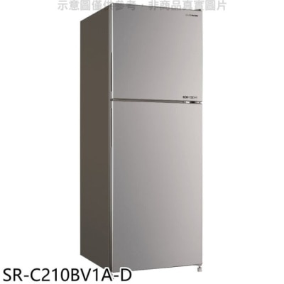 SANLUX三洋 SANLUX台灣三洋【SR-C210BV1A-D】210公升雙門變頻福利品冰箱(含標準安裝)