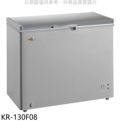 KOLIN 歌林 歌林【KR-130F08】300L冰櫃銀色冷凍櫃(含標準安裝)