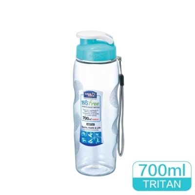 LOCK&LOCK樂扣樂扣 樂扣樂扣優質水壺700ML/附掛帶/藍色