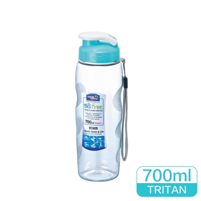 樂扣樂扣優質水壺700ML/附掛帶/藍色