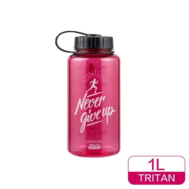 樂扣樂扣優質聰明水壺/1000ML/桃