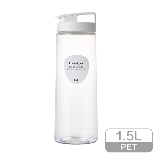 樂扣樂扣輕鬆手提 PET 冷水壺/白/1.5L