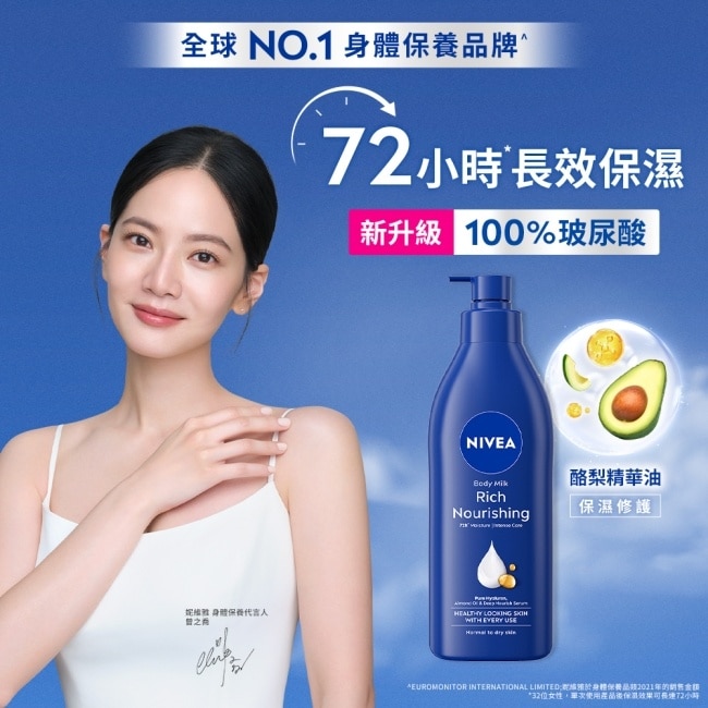 妮維雅密集修護潤膚身體乳液400ml image