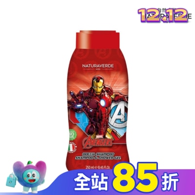 Naturaverde 自然之綠 Naturaverde自然之綠-鋼鐵人金盞花雙效洗髮沐浴露-250ML