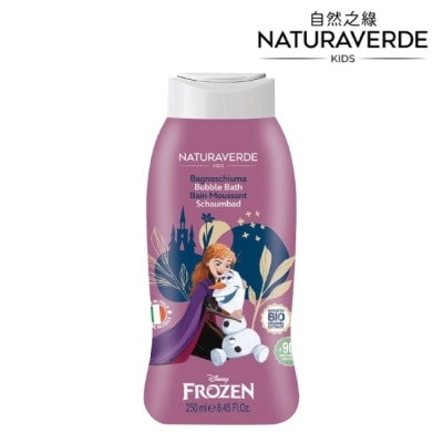 NATURAVERDE Naturaverde自然之綠-冰雪奇緣舒敏矢車菊泡泡沐浴露-250ml