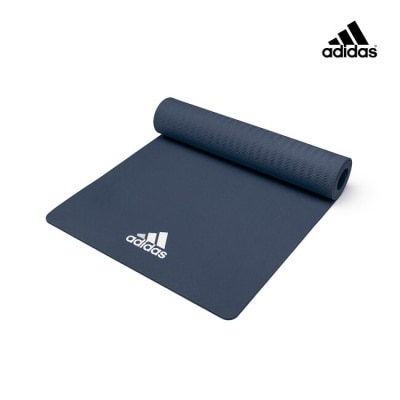 Adidas運動配件 Adidas Yoga 輕量波紋瑜珈墊 - 8mm(曬圖藍)