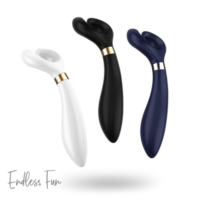 SATISFYER 德國Satisfyer Endless Fun Y字震動器(藍)