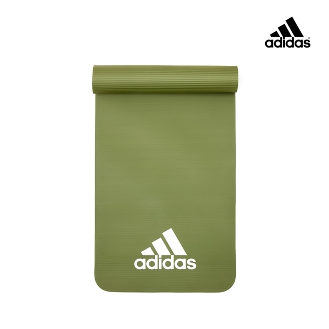 Adidas-輕量彈性瑜珈墊-7mm(抹茶綠)