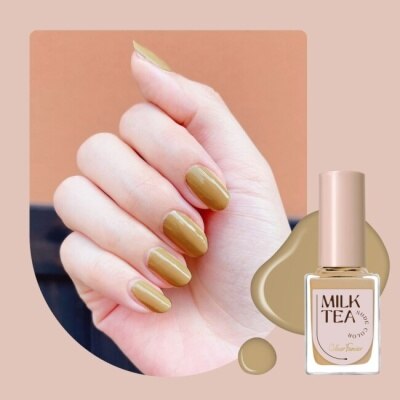 colour fancier COLOUR FANCIER 奶茶裸感指甲油 (酥油奶茶) (12mL) CM-06