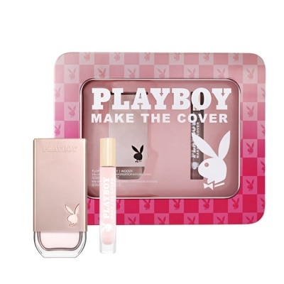 Playboy PLAYBOY 封面人物女性淡香水精緻限量版禮盒(淡香水50ml+9.5ml)